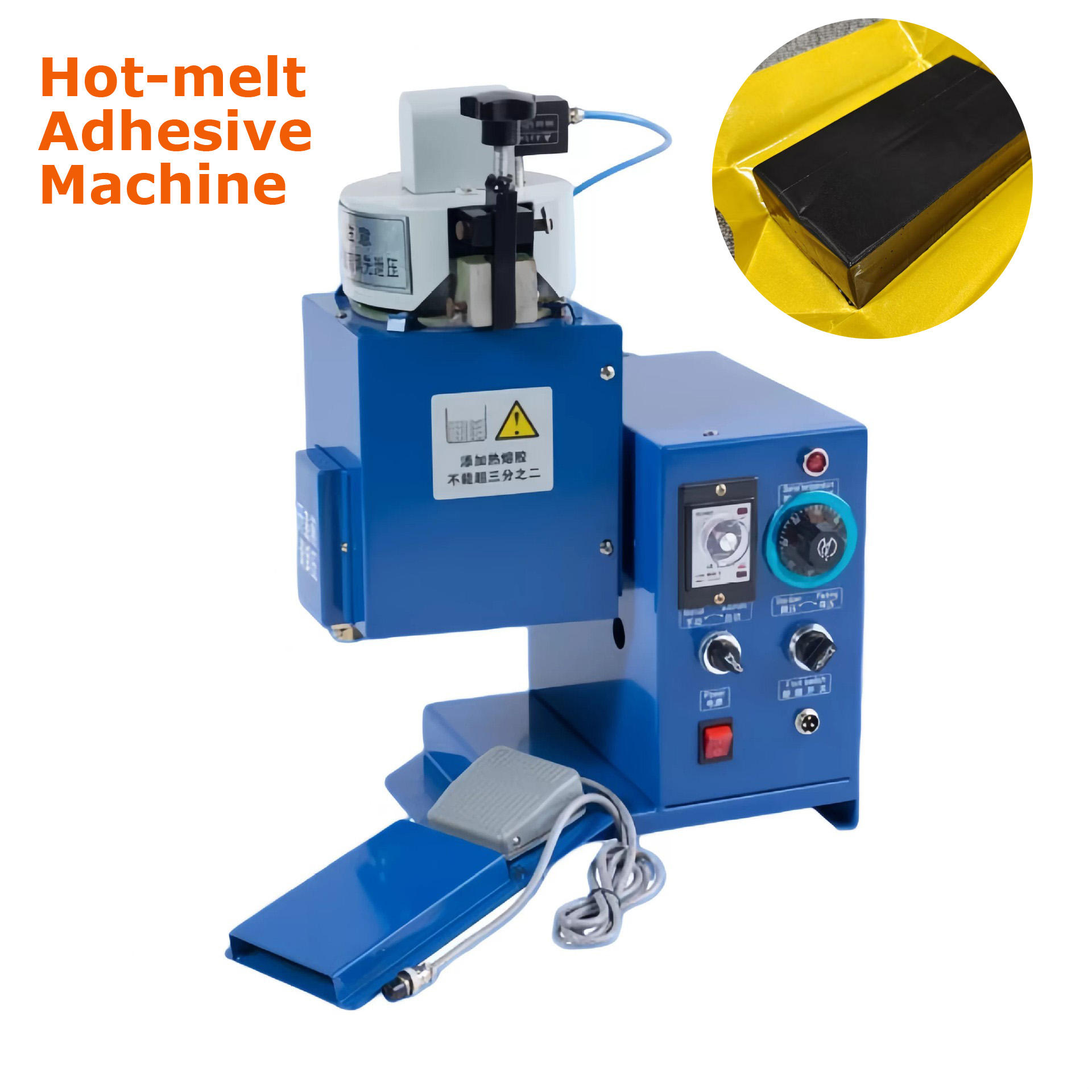Pressurized Hot Melt Adhesive Machine Dual-Function Spot & Spray Glue Machine for Headlight Repair Sealing