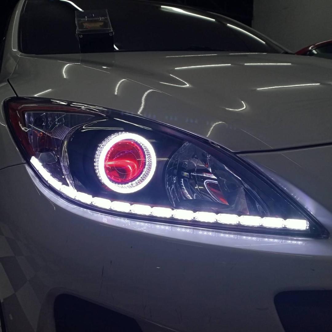 DRL：VAHID T287 Multi-Color Diamond Shape Streamer LED Daytime Running Light