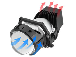 Excellent heat dissipation